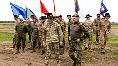 Żołnierze z ośmiu krajów ćwiczą na poligonie w Orzyszu